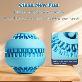 Interactive Dog Treat Ball, A Chewing Toy Suitable For Small And Medium-sized Dogs. (Option: S)